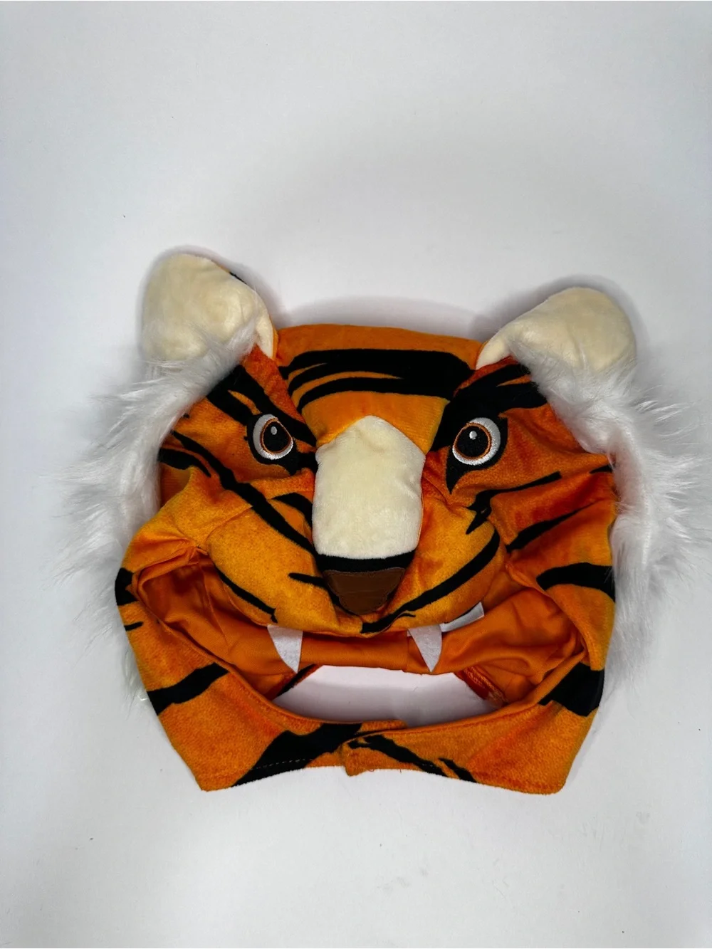 Spirit Halloween Toddler Tiger Costume Hooded Jumpsuit Size 2T